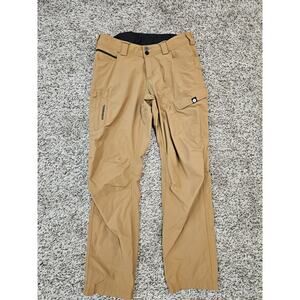 Truewerk Pants Womens 12 Werkpant Sand Khaki Stretch Cargo Work Hiking Wicking